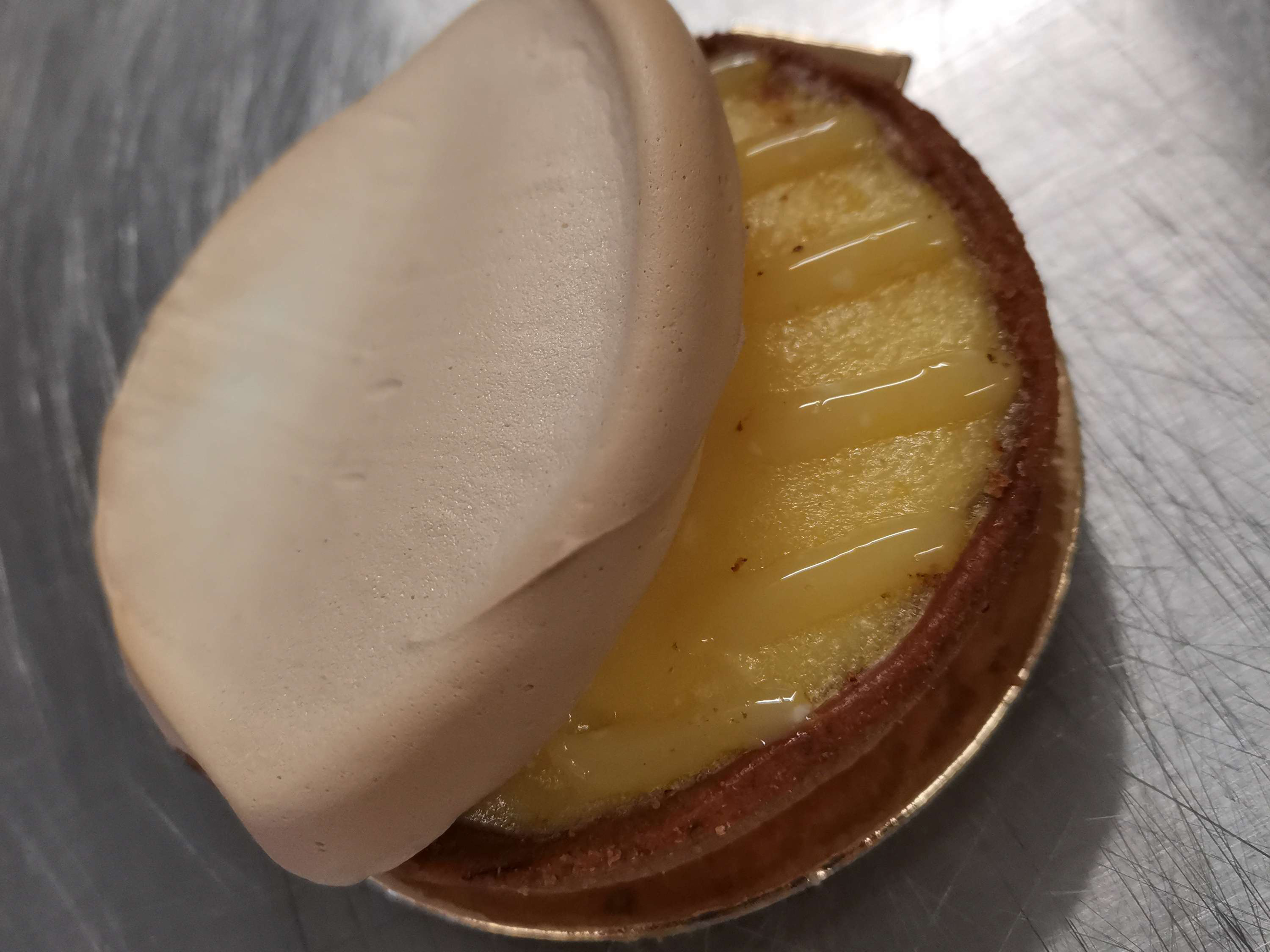 Tartelette au citron et sa meringue