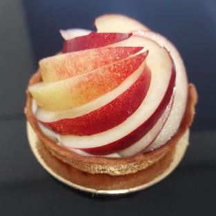 Tarte à la nectarine blanche Tarte à la nectarine blanche