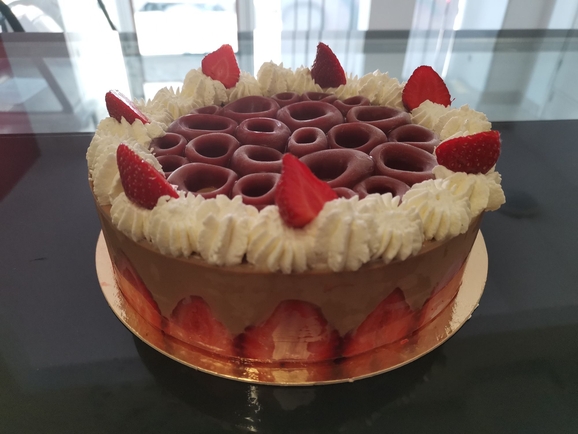 Fraisier chocolat Fraisier chocolat